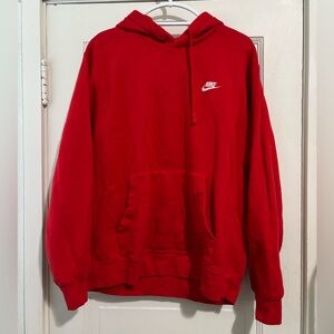 Nike Men's Bold Red Hoodie